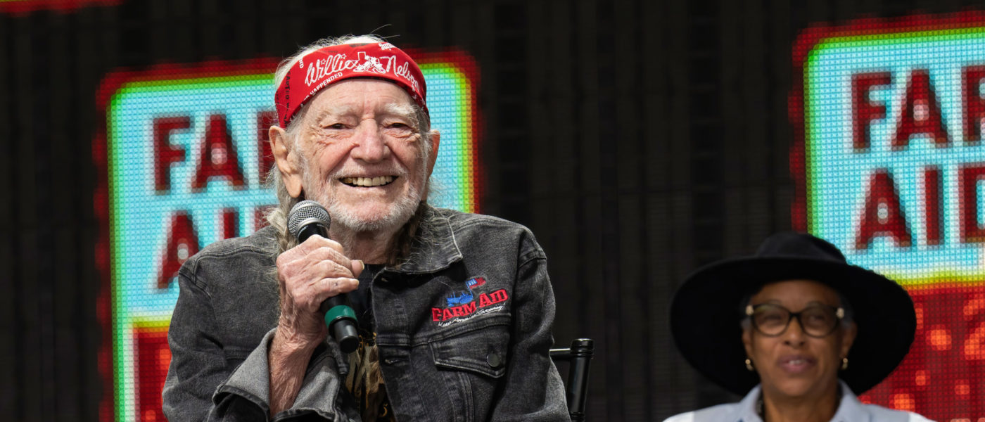 Willie Nelson at Farm Aid 2022