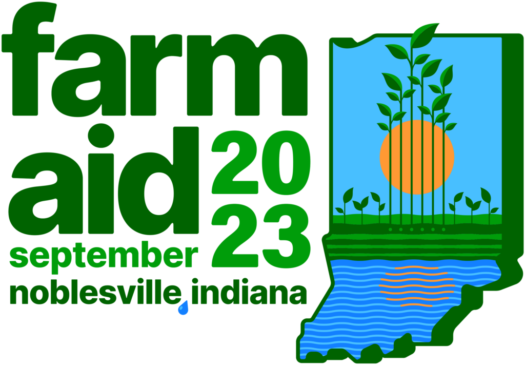 Farm Aid 2023 Logo with date